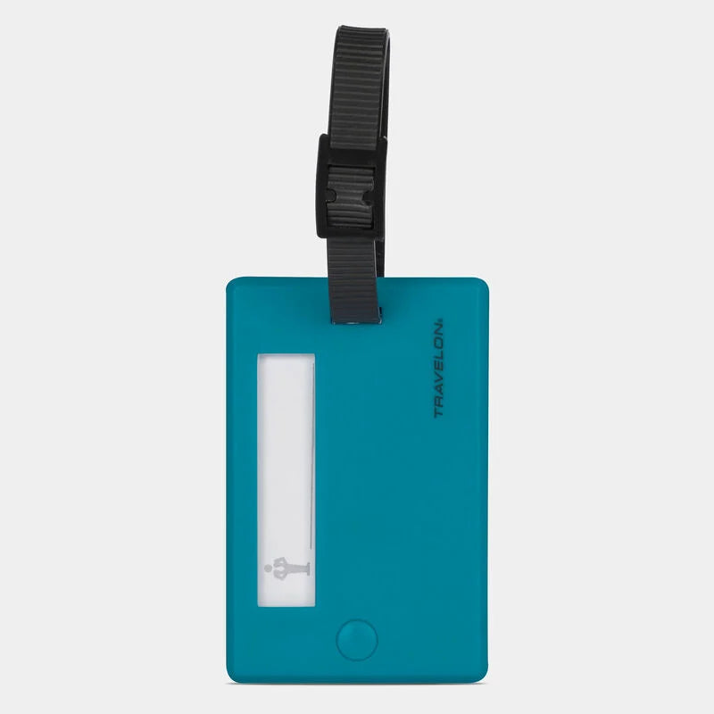 Travelon Set of 2 Luggage Tags Aqua