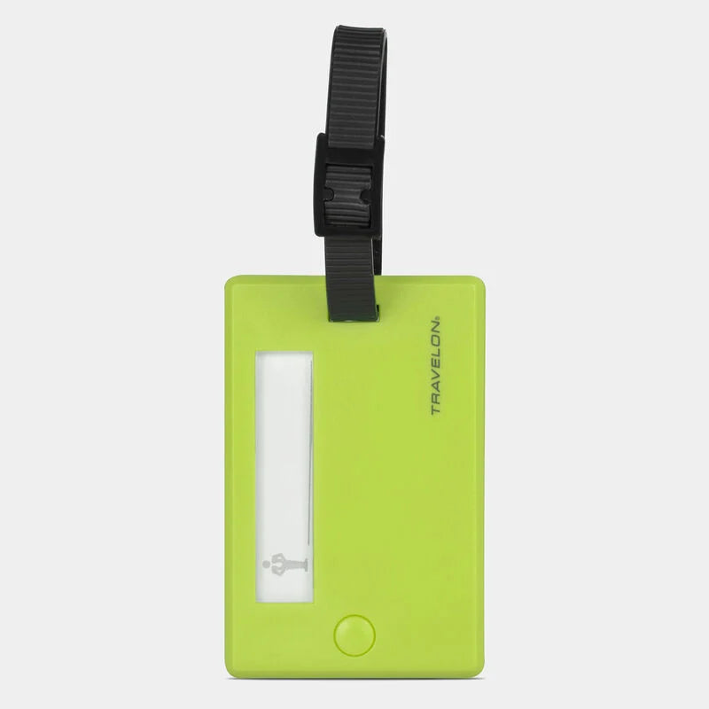 Travelon Set of 2 Luggage Tags Lime