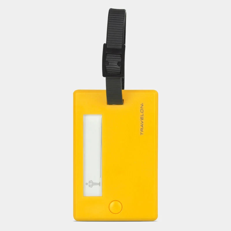 Travelon Set of 2 Luggage Tags Yellow