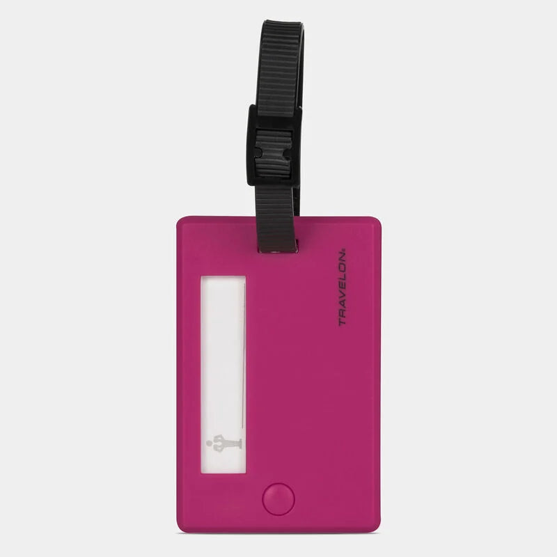 Travelon Set of 2 Luggage Tags Berry