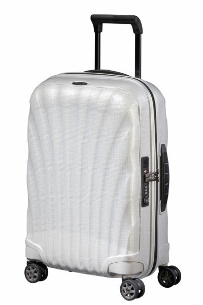 Samsonite C-Lite Carry On Spinner Off White