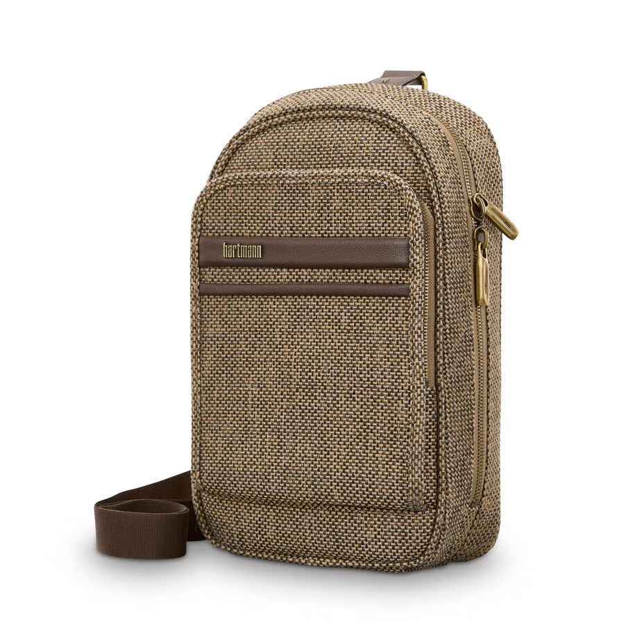 Hartmann Tweed ll Sling Bag Tweed/Natural Leather