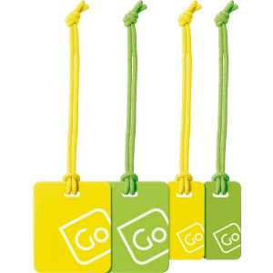 Go Travel Tag Me Family Pack (Yellow / Green)