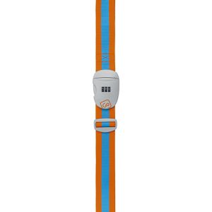 Go Travel Combi Luggage Strap (Blue/Orange)