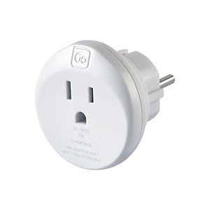 Go Travel USA - EU Adaptor