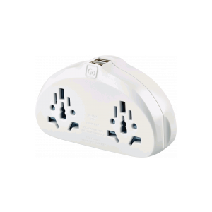 Go Travel World - AUS / China Adaptor Duo + USB