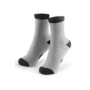 Go Travel Everyday Fluffy Sockzzz (Black)