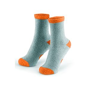 Go Travel Everyday Fluffy Sockzzz (Orange)