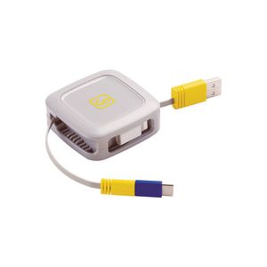Go Travel 3 in 1 Retractable Connector Cable (1M)
