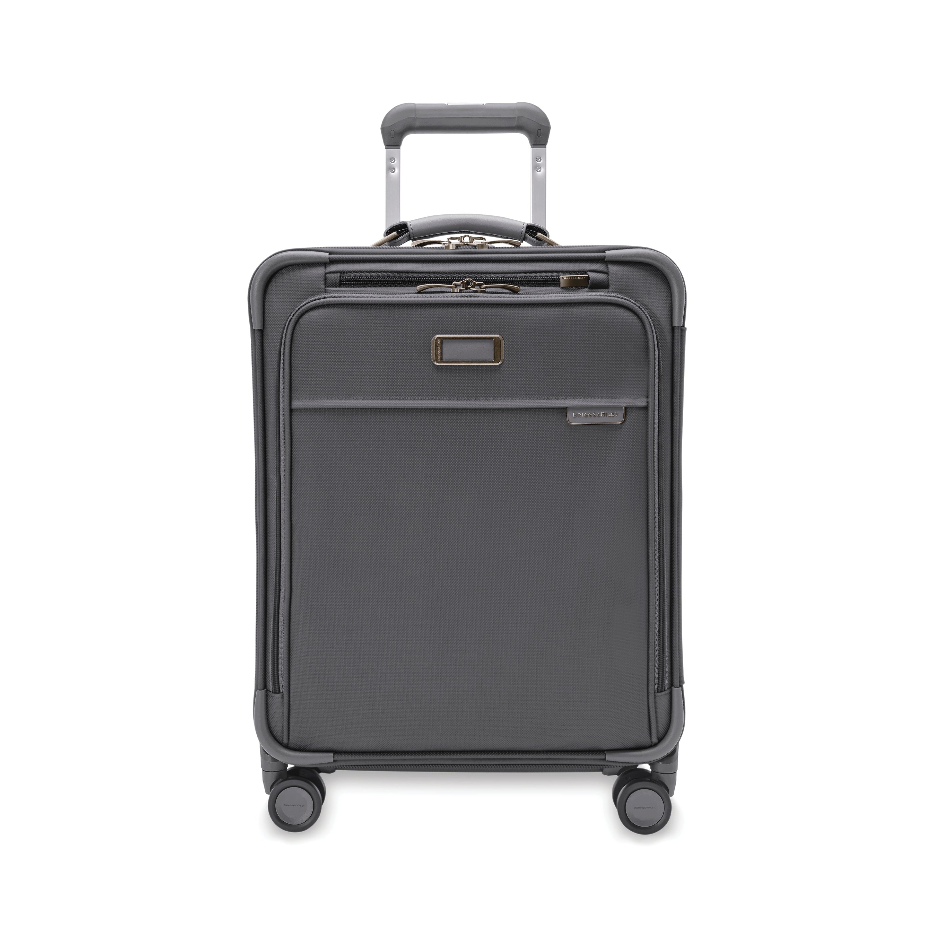 Briggs & Riley Baseline Global Carry On Spinner Steel Gray