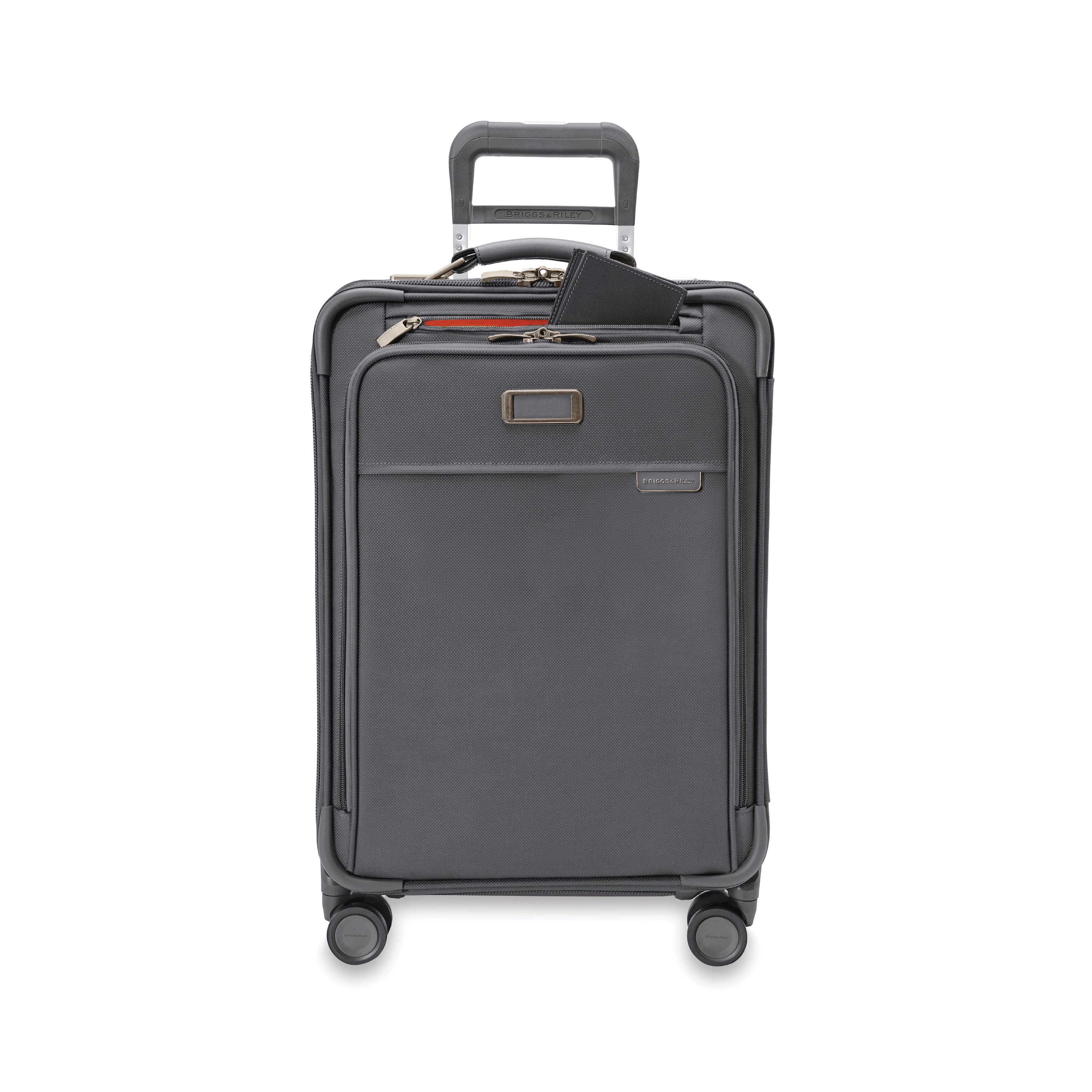 Briggs & Riley Baseline Essential Carry On Spinner Steel Gray