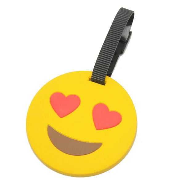 Voltage Valet Emoji Tag Heart Eyes Yellow