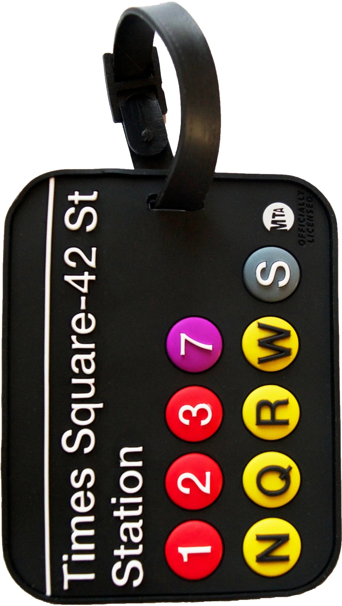 Fifth Avenue Manufacturers Times Square Subway Stop MTA Luggage Tag