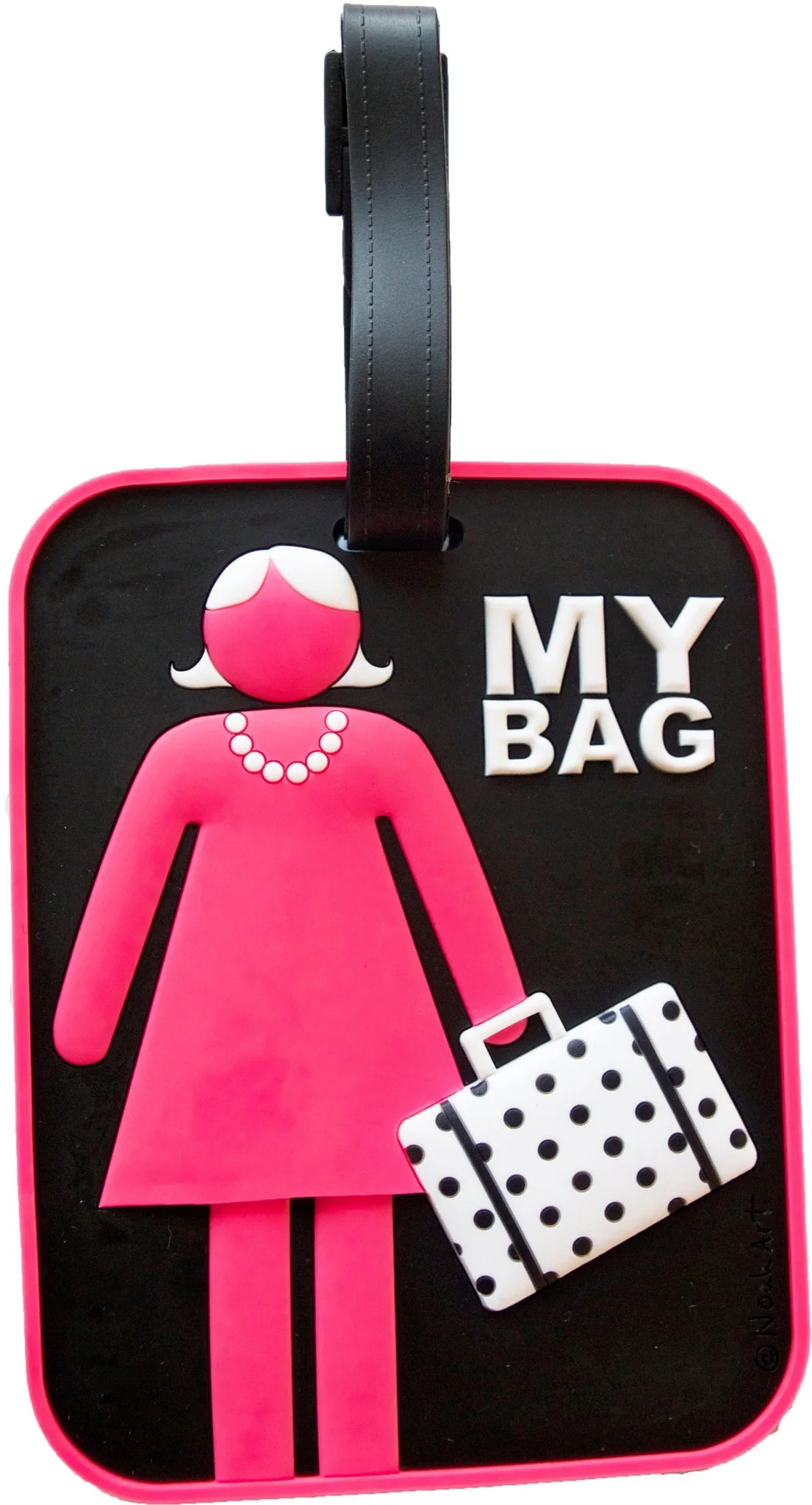 Fifth Avenue Manufacturers Woman Luggage Tag