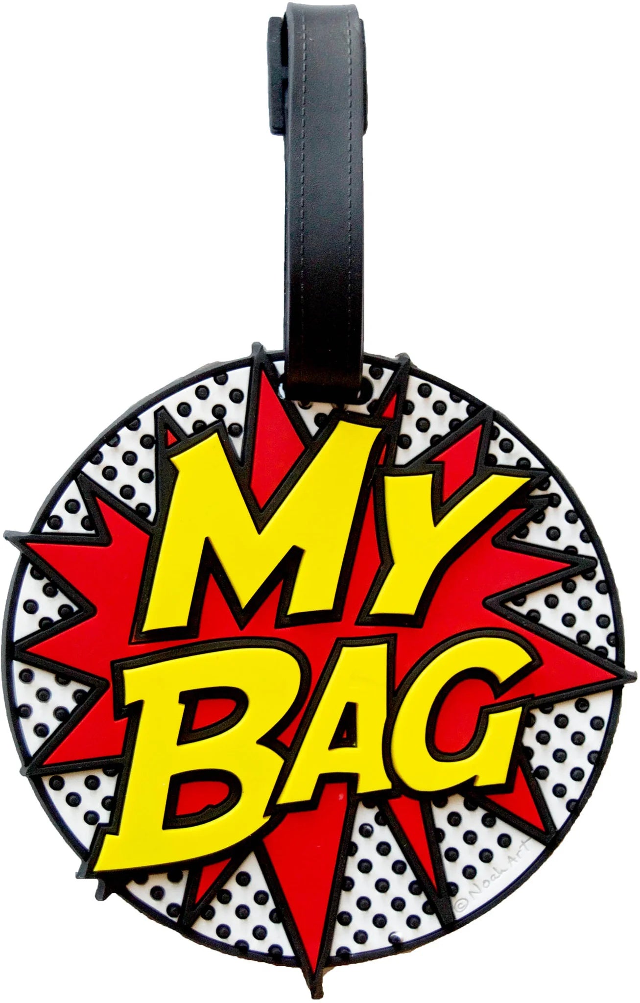 Fifth Avenue Manufacturers Comic Book My Bag Luggage Tag