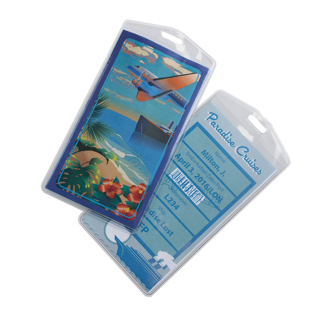 Talus Smooth Travel Cruise ID Tags 2 Pack